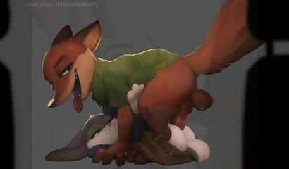 Сборник порнофильмов "Зверополис" с Ником и Джуди