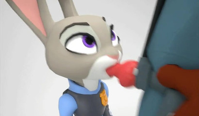 Сборник порнофильмов "Зверополис" с Ником и Джуди