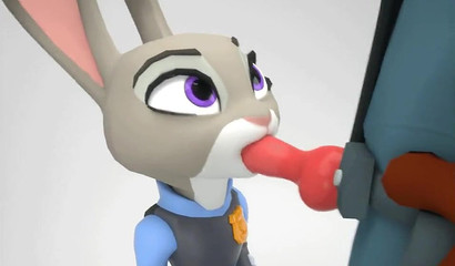 Сборник порнофильмов "Зверополис" с Ником и Джуди