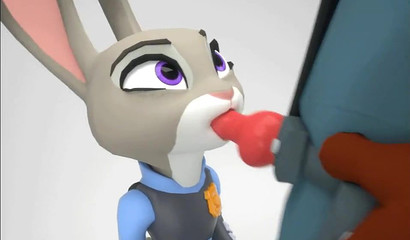 Сборник порнофильмов "Зверополис" с Ником и Джуди