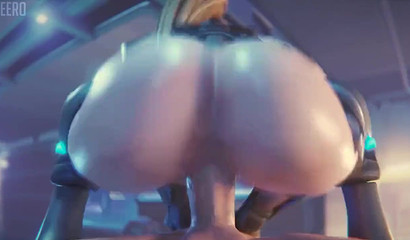 Cartoon girls from Overwatch fuck in the ass and pussy