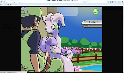 Water Pokemon Goodra jerks off between big tits trainer's cock