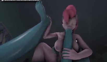 Little pony Pinkie and Dash fucking each other with futanari cocks