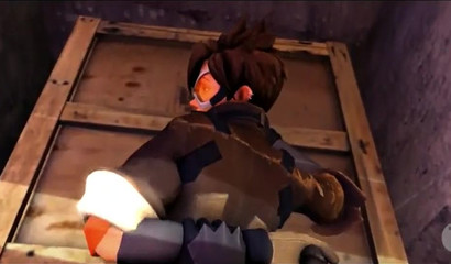 Tracer Fell into Widowmaker's Sex Trap and Was Raped