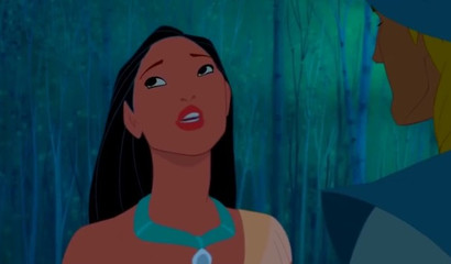 A red-haired lesbian with a strap-on fucks a dark-haired Pocahontas