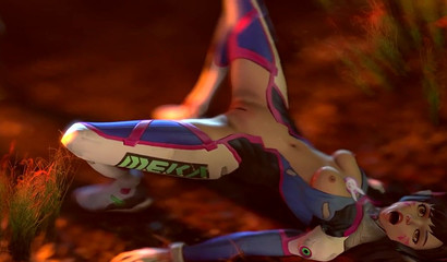 d.va mortal kombat fucktality