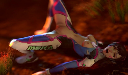 d.va mortal kombat fucktality