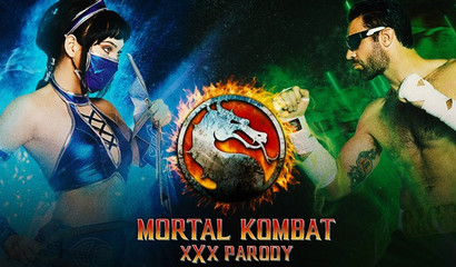 Mortal Kombat Porn Parody Cosplay with Kitana and Johny Cage