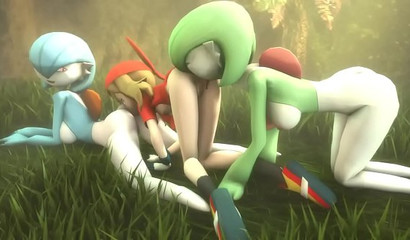 Pokemon Mai Dawn and Gardevoir