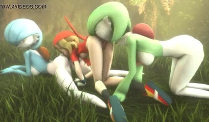 Pokemon Mai Dawn and Gardevoir