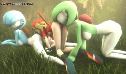 Pokemon Mai Dawn and Gardevoir