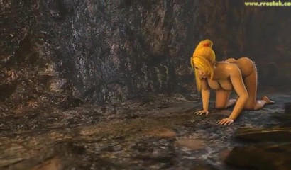 Horny 3D aliens capture and use Hitomi and Tanaka as cum dumpsters