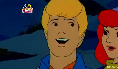 Funny cartoon parody of Scooby Doo and the mystery gang