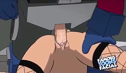 Shy Meg Griffin gets creampied after sneaking into Halloween party