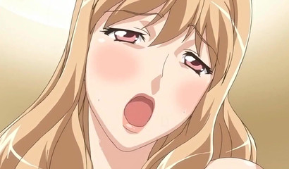 Shy anime stud bangs busty and slutty bimbos in his home