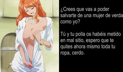 Gorgeous redhead anime milf Nami creampied after rough banging