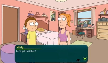 Horny cartoon redhead stepsis needs help with masturbating