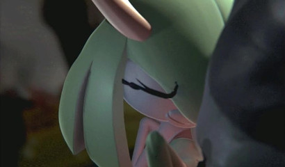 Seductive green Pokemon hottie Gardevoir pounded hard in missionary