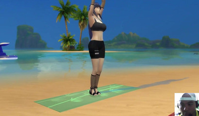 Busty 3D cutie Hinata milked Kakashi's big cock on the beach