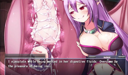 Delicious busty anime succubus ingests horny stud