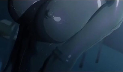 Kinky blue-haired 3D hentai sweetie drilled hard from behind