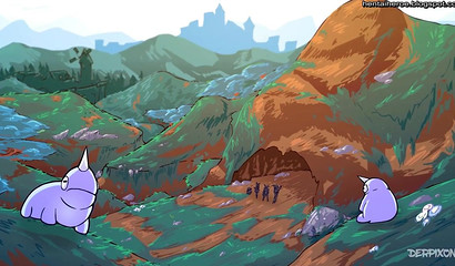 Slutty anime hotties can't stop cumming on missions