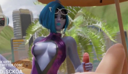 Anime guarro y hotties 3D ordeñando pollas enormes con sus activos