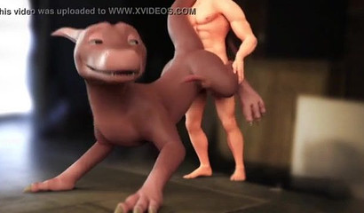 Kinky young 3D stud pounding slutty Dragon chick from behind