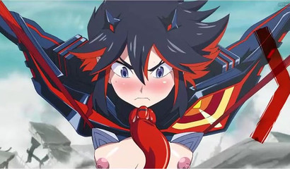 Daring anime heroine trapped and drilled with rough tentacles