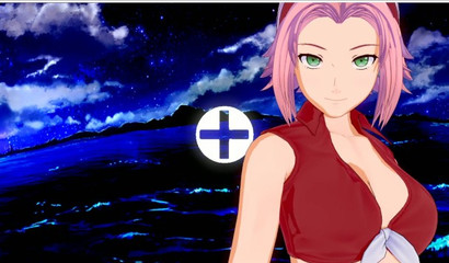 Ravishing 3D anime cutie Sakura shows off curves in tight top