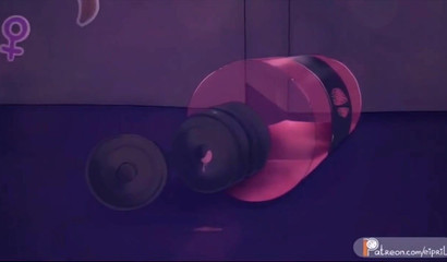 Slutty cartoon furry cuties stuffing their cunts with big dicks