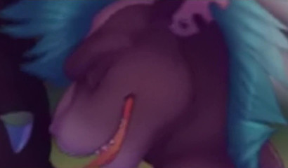 Horny cartoon furry gay studs pounding their tight buttholes