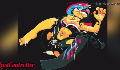 Daring Lego hottie Lucy Wyldstyle riding a huge rod