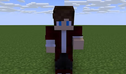 Huge Minecraft horse plants his monster cock in bent over teen