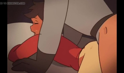 Hunky cartoon stud Marco Diaz banging tight teen ass