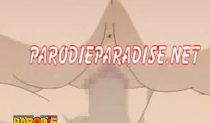 Busty anime blonde riding Rangiku Matsumoto's cock hard