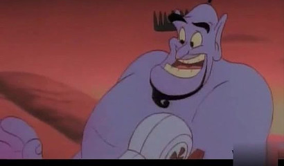 Aladdin fucks busty Jasmine on a desert island