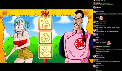Bulma and her sexual adventures in a hot porn game