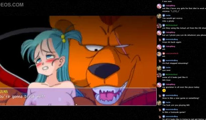 Bulma and her sexual adventures in a hot porn game