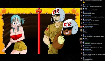 Bulma and her sexual adventures in a hot porn game