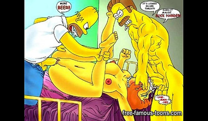 Simpsons Vs Futurama Hentai Parody