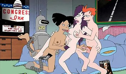 Simpsons Vs Futurama Hentai Parody
