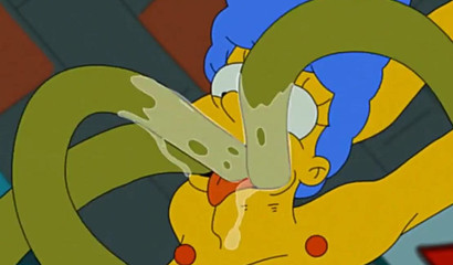 Marge Simpson Cumshot Games