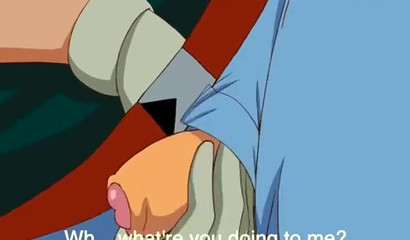 Commissioner Jenny sucks Ash Ketchum's big cock