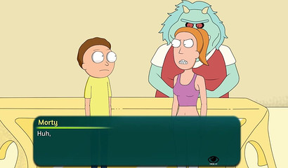 Rick and Morty a way back home, Part 13 || Fun at night