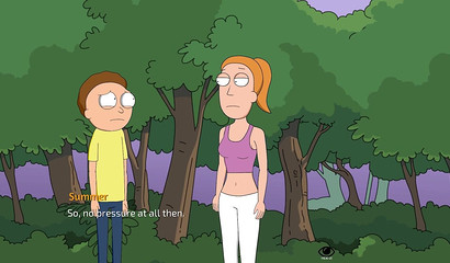 Rick and Morty a way back home, Part 13 || Fun at night