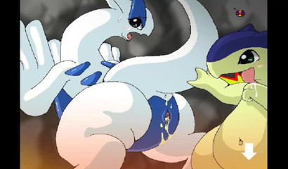 Grande Pokemon fazendo sexo em XXX jogo flash