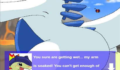 Grande Pokemon fazendo sexo em XXX jogo flash