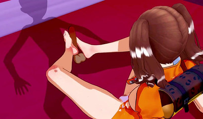 The Seven Deadly Sins - Diane Footjob Anime