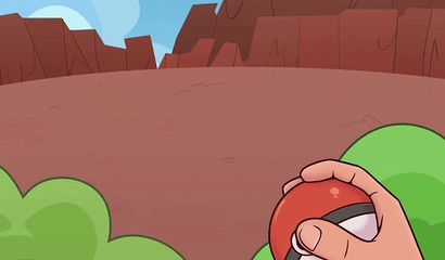 Chirizard sucks the Pokemon trainer's dick and fucks with him